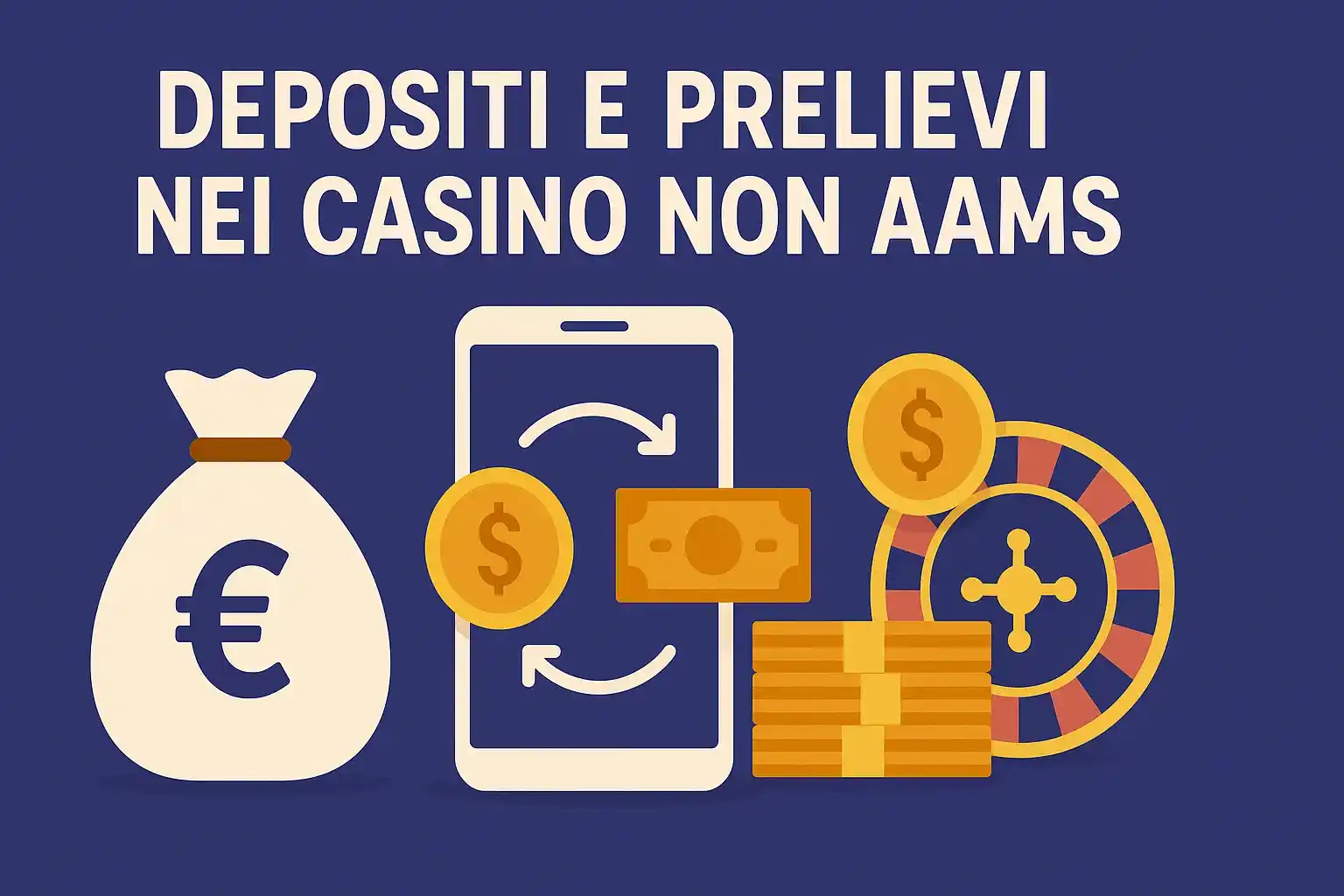 Depositi e prelievi nei casino