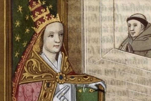 Painting of Pope Joan