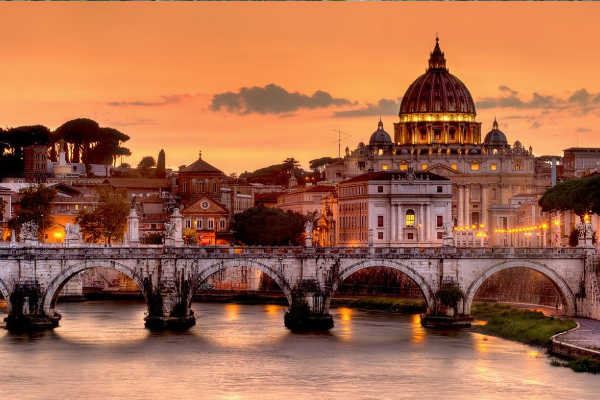 Vatican City Sunset, Italy